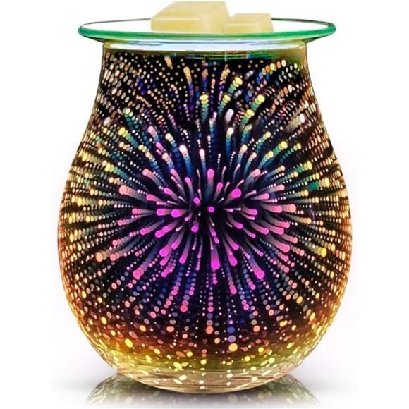 Colorful Sun Ray Electric Candle Warmer for Home Decor & Gifts - Picture 4 of 5